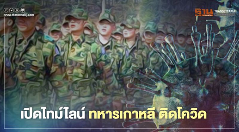เปิดไทม์ไลน์ "ทหารเกาหลี" ติดโควิด-19 เปิดไทม์ไลน์ "ทหารเกาหลี" ติดโควิด-19