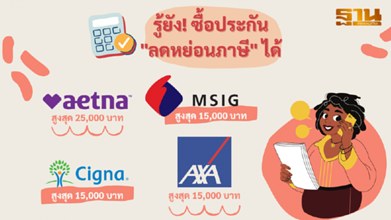 สรุปซื้อประกันแบบไหน ได้ลดหย่อนภาษี? สรุปซื้อประกันแบบไหน ได้ลดหย่อนภาษี?