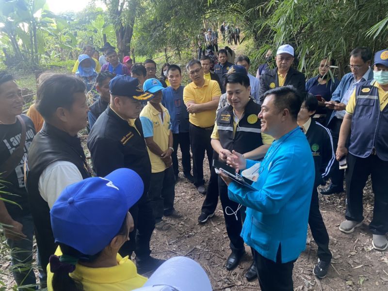 “ธรรมนัส”ลงพื้นที่พะเยารับมือภัยแล้ง