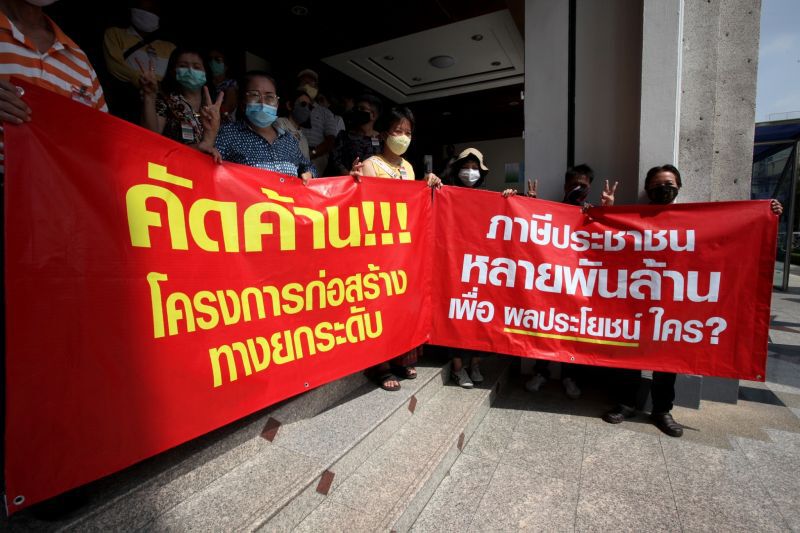 ตัวแทนชุมชนหลังหมอชิตเก่า ยื่นฟ้องศาลปกครองสูงสุดค้านเวนคืนที่ดิน
