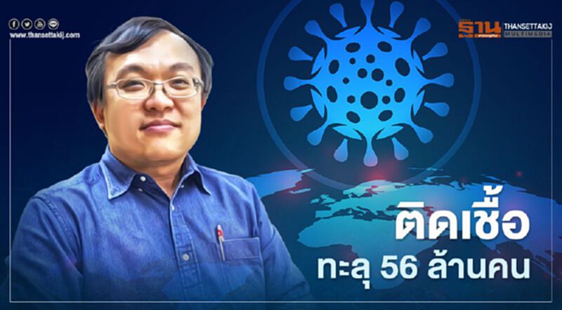 "หมอธีระ"ชี้โควิด-19 ทะลุ 56 ล้านคน รัสเซียจะเลย 2 ล้านคนเป็นประเทศที่ 5 "หมอธีระ"ชี้โควิด-19 ทะลุ 56 ล้านคน รัสเซียจะเลย 2 ล้านคนเป็นประเทศที่ 5
