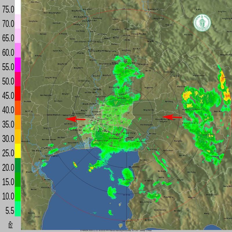 กทม.-ปริมณฑล ยังมีฝนตกต่อเนื่อง