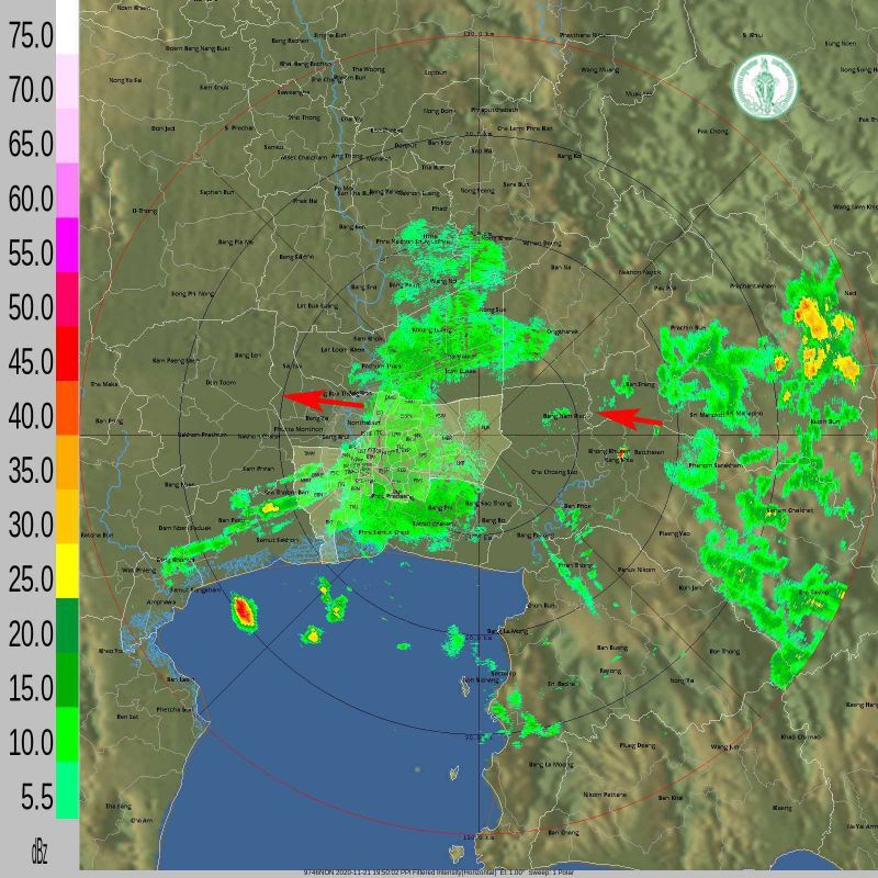 กทม.-ปริมณฑล ยังมีฝนตกต่อเนื่อง