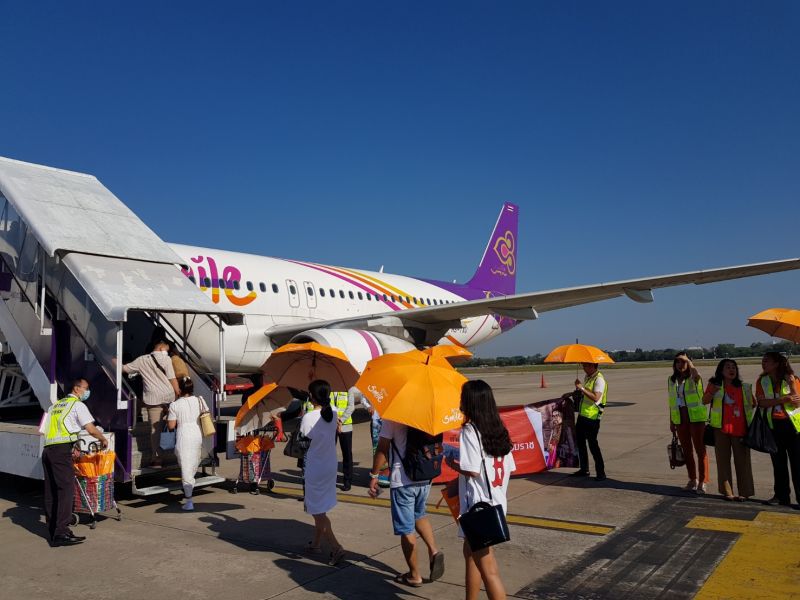 ไทยสมายล์ปักธง"อีสาน"บินข้ามภาคเชื่อมไทย