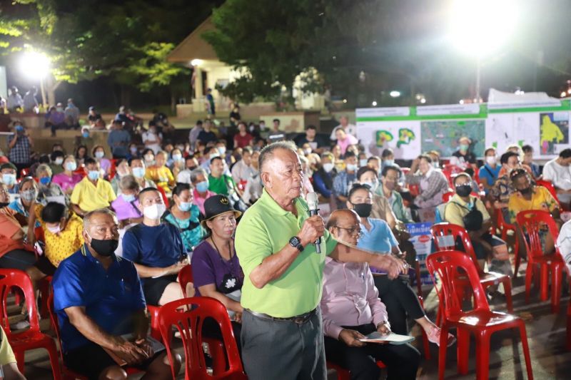 ยผ.ฟังเสียงประชาชน ลุยถนนผังเมือง สาย ฉ.1 จ.พิษณุโลก