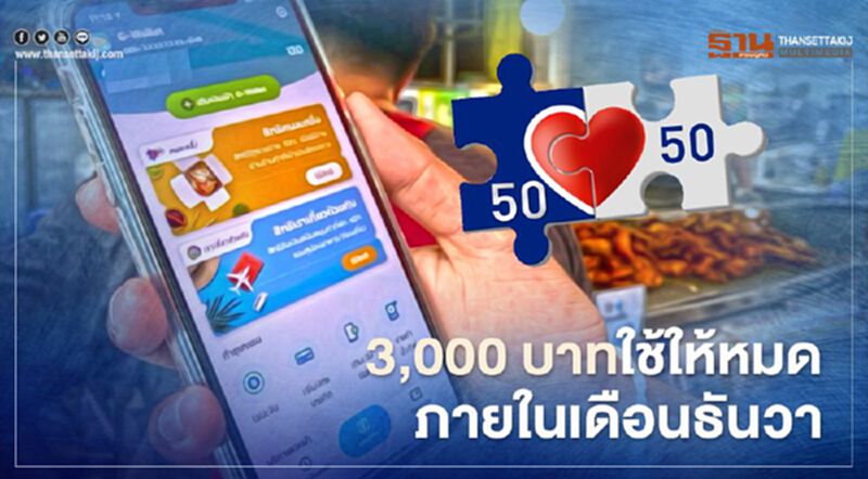 ลงทะเบียนคนละครึ่งเฟส1 รีบใช้ให้หมด 3000ในสิ้นเดือนธันวาเพื่อรับสิทธิเฟส2อัตโนมัติ ลงทะเบียนคนละครึ่งเฟส1 รีบใช้ให้หมด 3000ในสิ้นเดือนธันวาเพื่อรับสิทธิเฟส2อัตโนมัติ