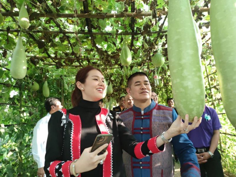 ลุย "โครงการประกันรายได้" ธรรมนัส"  พบเกษตรกรพะเยา 