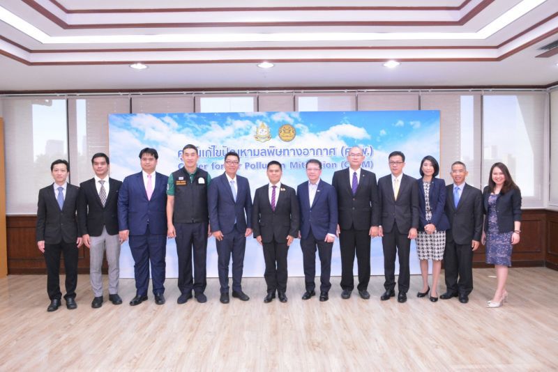 ทส. ร่วมกลุ่มยานยนต์ชูโครงการบำรุงรักษารถยนต์เก่า ลด ฝุ่น PM2.5