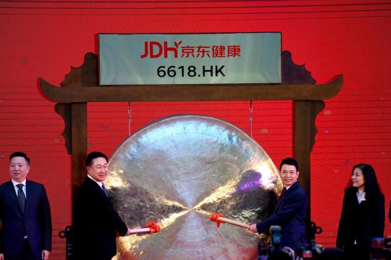 หุ้น JD Health มีการซื้อขายในตลาดหลักทรัพย์ฮ่องกงวันนี้ (8 ธ.ค.) เป็นวันแรก