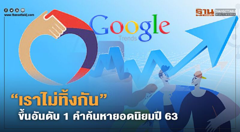 “เราไม่ทิ้งกัน”ขึ้นอันดับ 1 คำค้นหายอดนิยมปี 63 “เราไม่ทิ้งกัน”ขึ้นอันดับ 1 คำค้นหายอดนิยมปี 63
