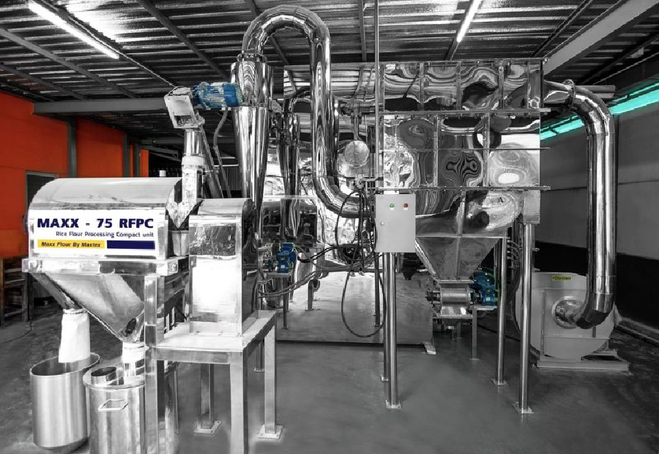 “แม็กซ์เท็กซ์” ชูนวัตกรรมเครื่องผลิตแป้งจากข้าวไซส์มินิ  ส่งออกตีตลาดประเทศเพื่อนบ้าน  