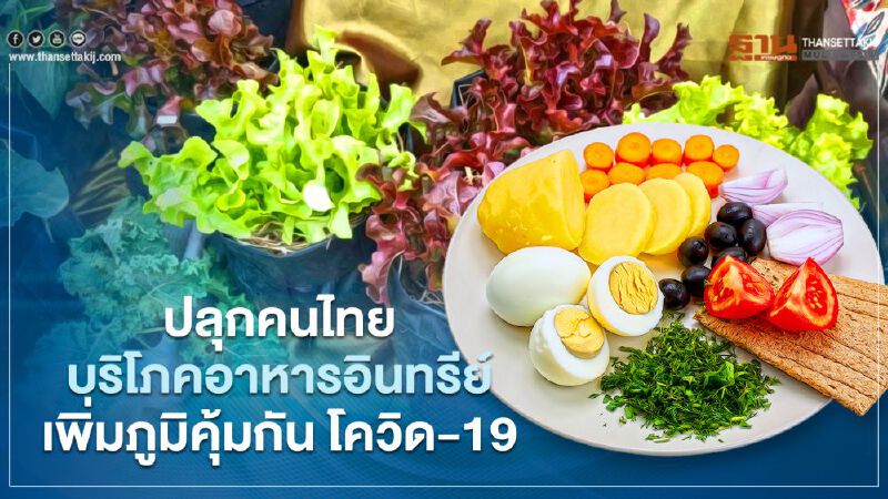 สวนสามพราน ปลุกคนไทย บริโภคอาหารอินทรีย์เพิ่มภูมิคุ้มกัน โควิด-19