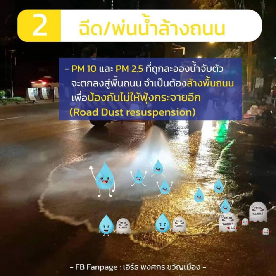 เปิดแผน ฉีดพ่นน้ำ "ลดฝุ่น กทม." ได้ผลจริงหรือไม่ 