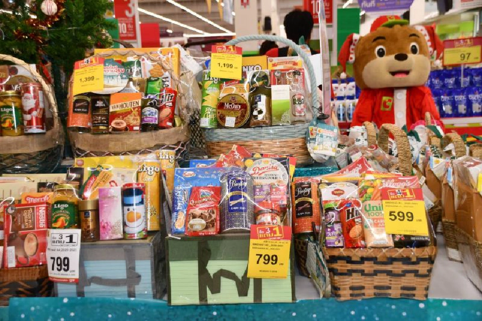 ตรวจเข้มขายกระเช้าของขวัญปีใหม่