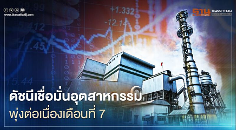 "คนละครึ่ง”-“ช็อปดีมีคืน” ดันดัชนีเชื่อมั่นอุตสาหกรรมพุ่งเป็นเดือนที่ 7 "คนละครึ่ง”-“ช็อปดีมีคืน” ดันดัชนีเชื่อมั่นอุตสาหกรรมพุ่งเป็นเดือนที่ 7