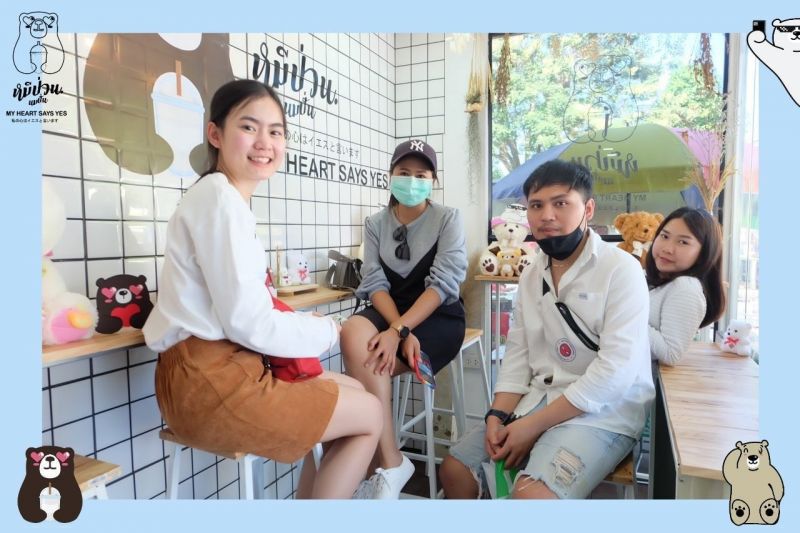 เปิดตัว “หมีป่วน นมปั่น” คาเฟ่หมีสุดชิค  ที่เเฟนๆสายคาเฟ่กดไลค์รัวๆ