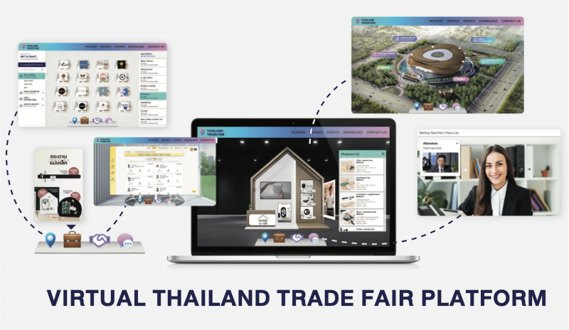 เวอร์ชวล โซลูชัน จัดเทรดแฟร์ 2021 ดันเงินสะพัด 2 พันล้าน     