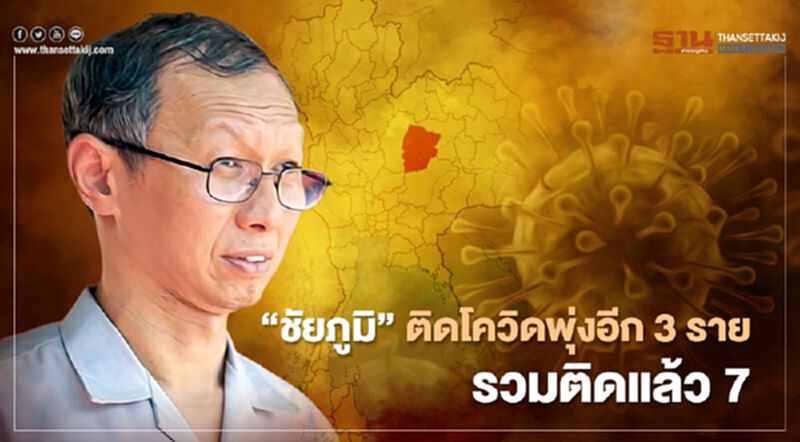 “ชัยภูมิ”ติดโควิดพุ่งอีก 3 ราย รอผลตรวจ 40 ราย “ชัยภูมิ”ติดโควิดพุ่งอีก 3 ราย รอผลตรวจ 40 ราย