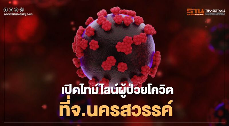 นครสวรรค์เปิดไทม์ไลน์ผู้ป่วยติดเชื้อโควิด -19 รายที่สอง นครสวรรค์เปิดไทม์ไลน์ผู้ป่วยติดเชื้อโควิด -19 รายที่สอง