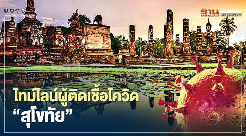 เปิดไทม์ไลน์ผู้ติดเชื้อโควิด-19 "สุโขทัย" รายแรก 