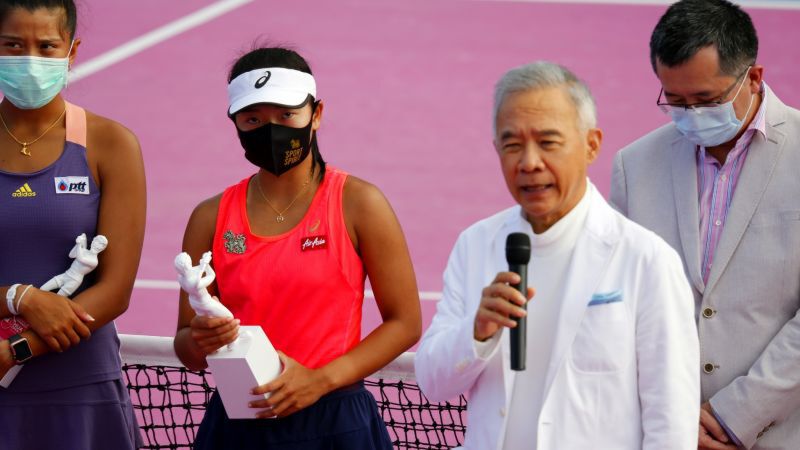  "น้องแต้ว"คว้ารางวัลนักเทนนิสหญิงแห่งปีหัวหินโอเพ่น 2020 