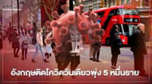 อังกฤษติดเชื้อโควิดทะลุ 50,000 รายเป็นวันที่สอง อังกฤษติดเชื้อโควิดทะลุ 50,000 รายเป็นวันที่สอง