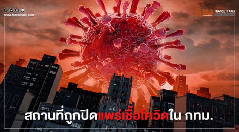 เปิดรายละเอียด กทม.สั่งปิดสถานที่แพร่เชื้อโควิด-19 อัปเดตที่นี่ เปิดรายละเอียด กทม.สั่งปิดสถานที่แพร่เชื้อโควิด-19 อัปเดตที่นี่