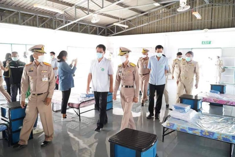 กองทัพเรือมอบโรงพยาบาลสนามแห่งที่2รับผู้ป่วยโควิดจันทบุรี