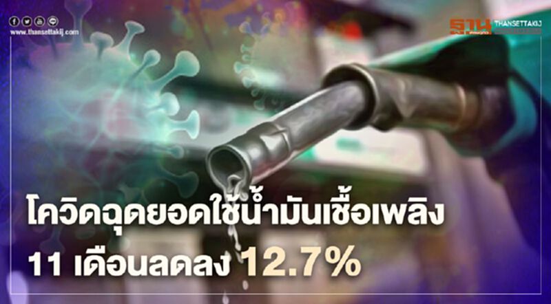 กรมธุรกิจพลังงานเชื่อ "โควิด" คลายดันใช้เบนซิน-ดีเซลปี 64 สูงเท่าปี 62 กรมธุรกิจพลังงานเชื่อ "โควิด" คลายดันใช้เบนซิน-ดีเซลปี 64 สูงเท่าปี 62