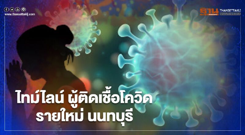 เปิดไทม์ไลน์ ผู้ติดเชื้อโควิดรายใหม่ นนทบุรี เปิดไทม์ไลน์ ผู้ติดเชื้อโควิดรายใหม่ นนทบุรี