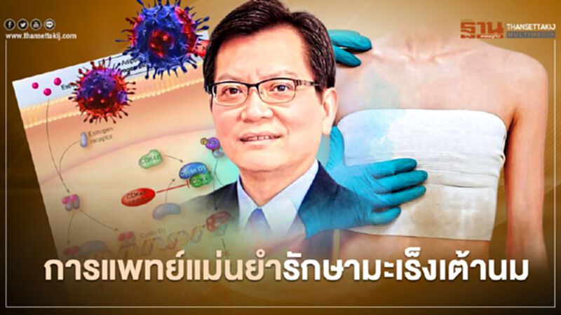 การแพทย์แม่นยำรักษามะเร็งเต้านม การแพทย์แม่นยำรักษามะเร็งเต้านม