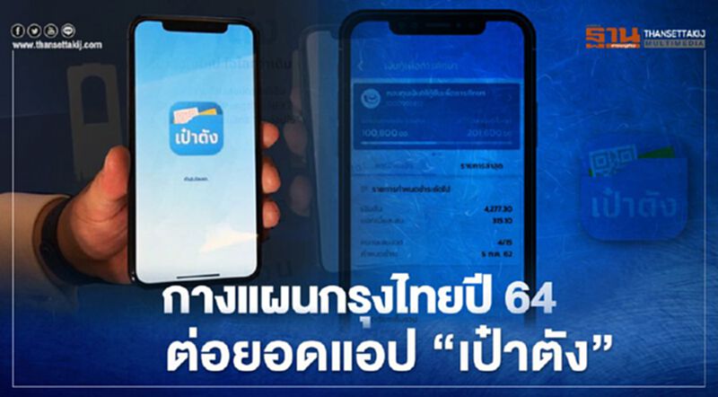 กางแผนกรุงไทยปี64 กางแผนกรุงไทยปี64