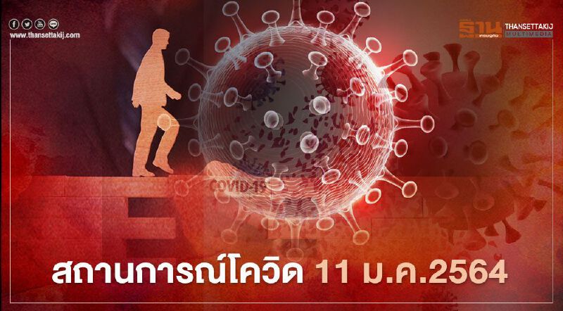 รวมข่าว "โควิด-19" วันที่ 11 ม.ค.64 แบบอัพเดทล่าสุด