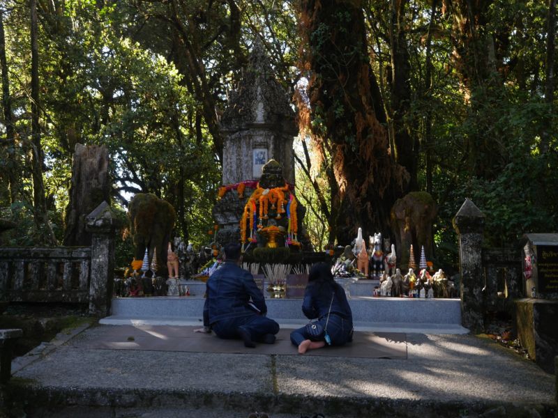 อินทนนท์"เหงา"เหลือนักท่องเที่ยวขึ้นสัมผัสลมหนาว"ประปราย"