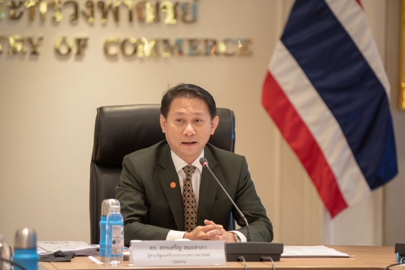 นายสรรเสริญ สมะลาภา ผู้ช่วยรัฐมนตรีประจำกระทรวงพาณิชย์