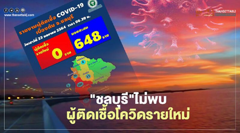 ข่าวดี "ชลบุรี"ไม่พบผู้ติดเชื้อโควิดรายใหม่ต่อเนื่องวันที่สอง ข่าวดี "ชลบุรี"ไม่พบผู้ติดเชื้อโควิดรายใหม่ต่อเนื่องวันที่สอง