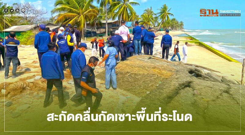 สั่ง"เจ้าท่า"สะกัดคลื่นกัดเซาะพื้นที่ระโนดแก้วิกฤตก.พ.นี้