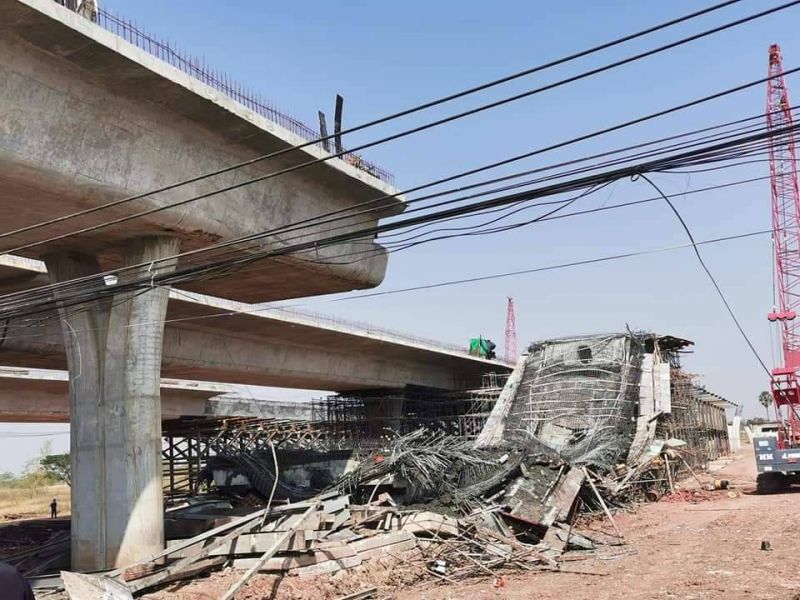 "สะพานวงแหวนโคราช" ถล่ม“ศักดิ์สยาม”สั่งด่วน กรมทางหลวง ตรวจสอบ 