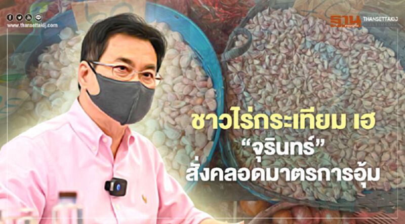 ชาวไร่กระเทียม เฮ! “จุรินทร์”สั่งคลอดมาตรการอุ้ม ชาวไร่กระเทียม เฮ! “จุรินทร์”สั่งคลอดมาตรการอุ้ม