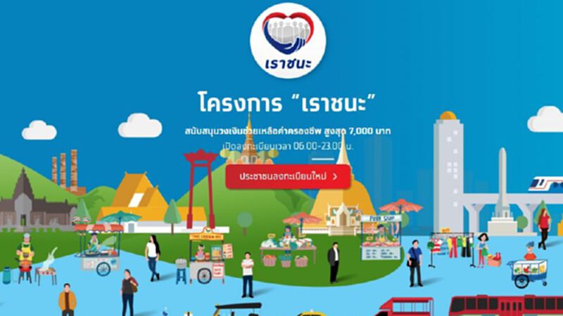 เช็กด่วน www.เราชนะ.com เปิดแล้วเว็บไซต์ลงทะเบียนรับเงินเยียวยา7000 เช็กด่วน www.เราชนะ.com เปิดแล้วเว็บไซต์ลงทะเบียนรับเงินเยียวยา7000