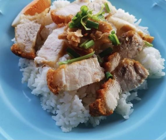 หมูกรอบ pork’s belly that crisps 