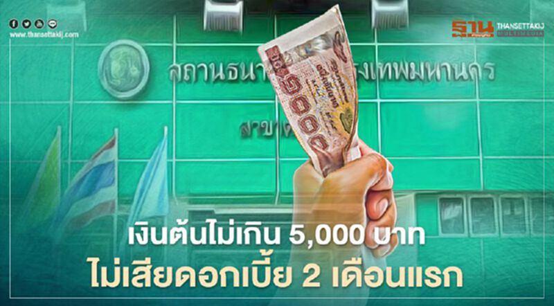 "โรงตึ้งรัฐ"พร้อมใจลดดอกเบี้ย เงินต้นไม่เกิน5,000 บาทฟรี 2 เดือนแรก "โรงตึ้งรัฐ"พร้อมใจลดดอกเบี้ย เงินต้นไม่เกิน5,000 บาทฟรี 2 เดือนแรก