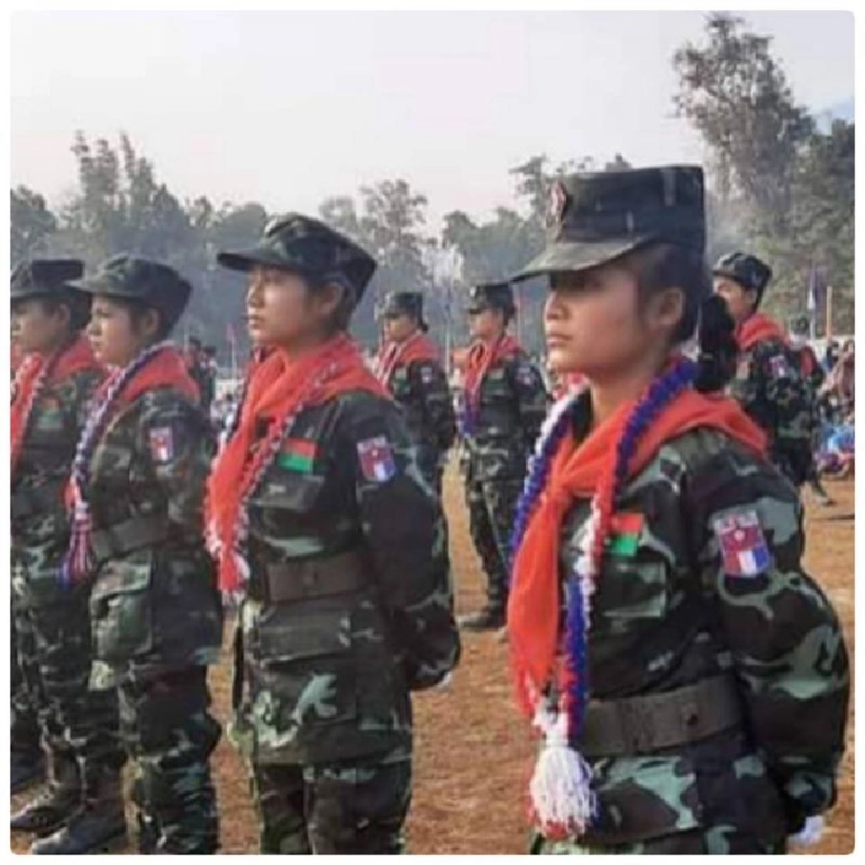 "กะเหรี่ยง"สวนสนามฉลองวันชาติ 72 ปี"การปฎิวัติ-ประกาศอิสระภาพ"