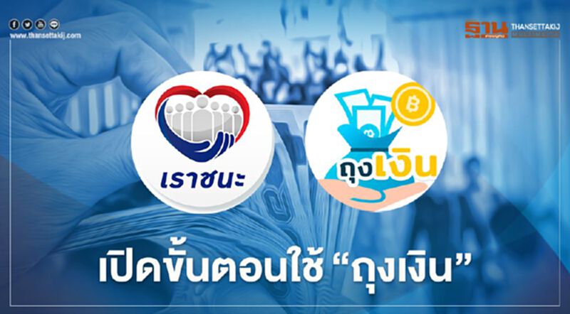 เปิดขั้นตอนใช้ แอปฯ "ถุงเงิน" ร้านค้าเราชนะ เช็กได้ที่นี่ เปิดขั้นตอนใช้ แอปฯ "ถุงเงิน" ร้านค้าเราชนะ เช็กได้ที่นี่