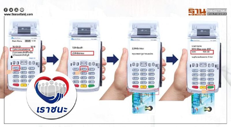 บัตรสวัสดิการแห่งรัฐ ตรวจสอบการใช้สิทธิ์"เราชนะ" ซื้อสินค้าอีกรอบที่นี่