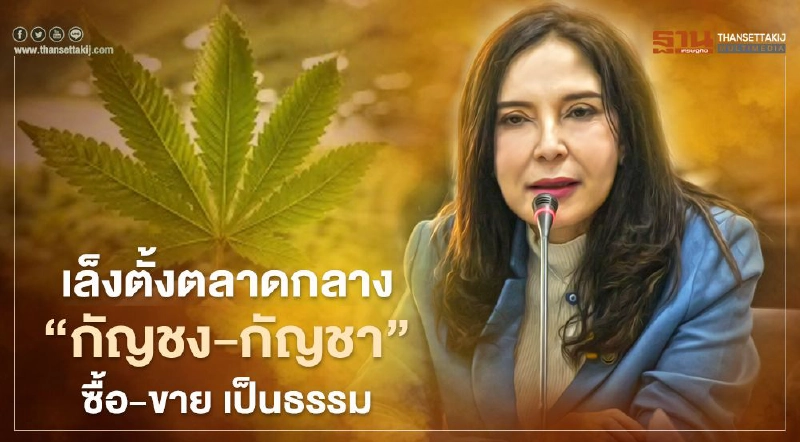 เล็งตั้งตลาดกลาง “กัญชง—กัญชา” ซื้อ-ขาย เป็นธรรม เล็งตั้งตลาดกลาง “กัญชง—กัญชา” ซื้อ-ขาย เป็นธรรม