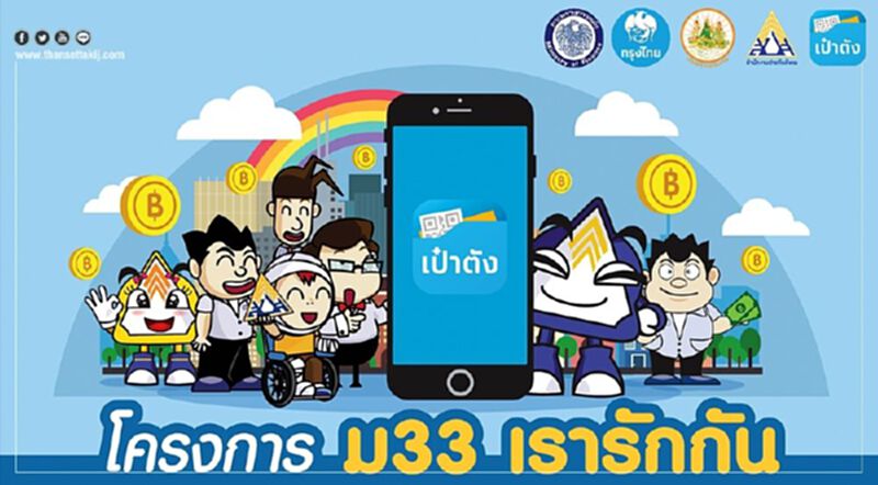 “ม33 เรารักกัน” สุดเข้ม ดึงทุกฐานข้อมูล คัดกรองเยียวยา 4000 บาท “ม33 เรารักกัน” สุดเข้ม ดึงทุกฐานข้อมูล คัดกรองเยียวยา 4000 บาท