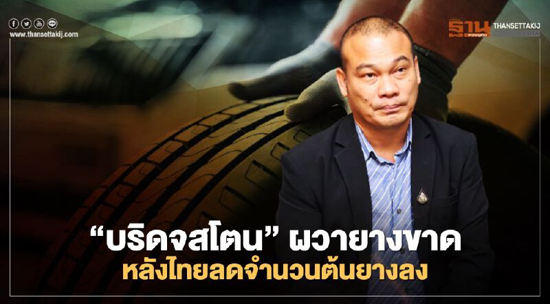 “บริดจสโตน” ผวายางขาด หลังไทยลดจำนวนต้นยางลง