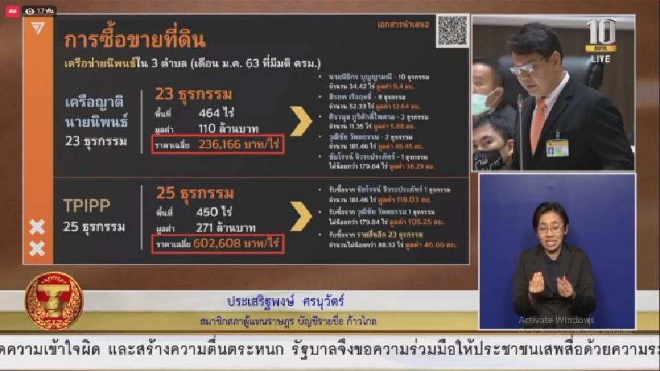 ก้าวไกล “อภิปรายไม่ไว้วางใจ” ซัด “นิพนธ์” หาประโยชน์เขตพัฒนาพิเศษจะนะ 