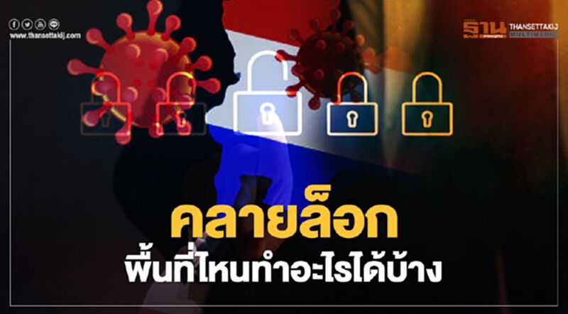 สรุปมาตรการคลายล็อกล่าสุด พื้นที่ไหนทำอะไรได้บ้าง เช็กได้ที่นี่ สรุปมาตรการคลายล็อกล่าสุด พื้นที่ไหนทำอะไรได้บ้าง เช็กได้ที่นี่
